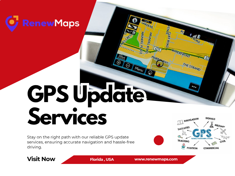 Regular GPS Map Updates for Smooth Navigation