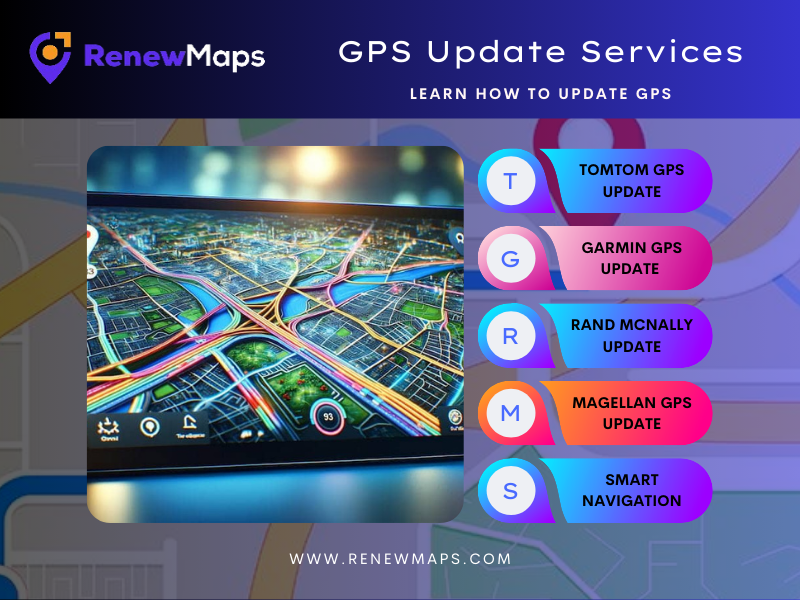 GPS map update