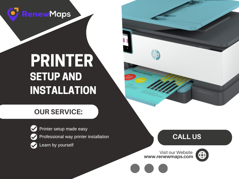 Printer setup and installation